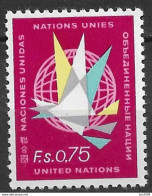 1969 UNO Genf Mi. 6**MNH - Ungebraucht
