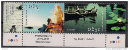 2004 Finnland Mi. 1705-6 **MNH    Europa: Ferien - 2004