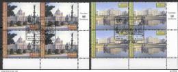 2003 UNO Wien Mi. 387-8 + 396 Used    UNESCO-Welterbe In Österreich - Gebruikt