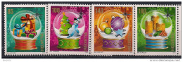 2015 Schweiz 2418-21 **MNH  Weihnachten   Schneekugeln - Unused Stamps