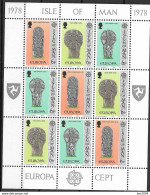 1978 Isle Of Man  Mi 122-7 ** MNH Europa - 1978