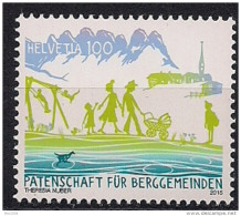 2015 Schweiz  Mi. 2395**MNH 75 Jahre Schweizer Patenschaft Für Berggemeinden - Ungebraucht