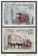 1979 San Marino     Yv. 972-3   Mi. 1172-3 Used - 1979