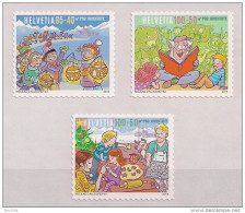 2014 Schweiz Mi.  2371-3  **MNH Pro Juventure -Familienrituale - Unused Stamps