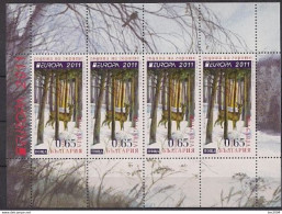 2011 Bulgarien Mi. 4989- 4990**MNH  Europa   " Der Wald " - 2011