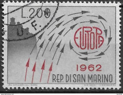 1962 San Marino Mi. 749 Used  Europa - 1962