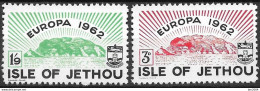 1962 EUROPA Isle Of Jethou MAIL**MNH - 1962