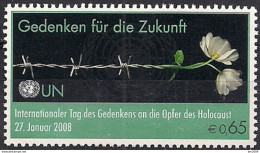 2008 UNO Wien Mi. 521**MNH    Internationaler Holocaust-Gedenktag: Gedenken Für Die Zukunft - Ungebraucht