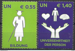 2008 UNO Wien Mi. 543-4 **MNH   Übereinkommen über Die Rechte Von Menschen Mit Behinderungen - Ongebruikt