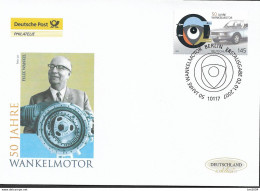 2007 Germany  Deutschland  Mi. 2582 FDC   50 Jahre Wankelmotor - 2001-2010