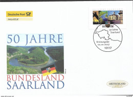 2007 Germany  Deutschland  Mi. 2581 FDC    50 Jahre Bundesland Saarland. - 2001-2010