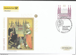 2007 Germany  Deutschland  Mi. 2579 FDC   1000 Jahre Bistum Bamberg. - 2001-2010