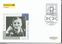 2008 Deutschland Germany  Mi  2685 FDC   125. Geburtstag Von Joachim Ringelnatz. - 2001-2010