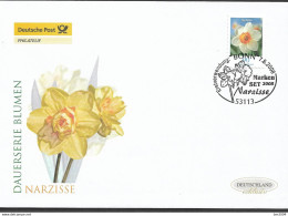 2008 Deutschland Germany  Mi  2515 FDC   Blumen   Narzisse (Narcissus Sp.) - 2001-2010