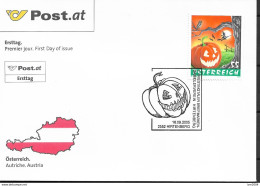 2005 Österreich  Austria Mi.  2545 FDC Herbstbrauchtum : Halloween - FDC