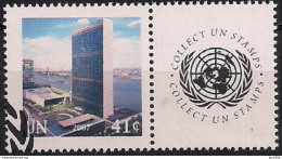 2007 UNO NY  Mi. 1061 Used   Grußmarke - Used Stamps