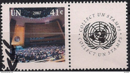 2007 UNO NY  Mi. 1059 Used   Grußmarke - Used Stamps