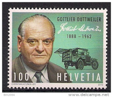 2013 Schweiz Mi. 2284**MNH  125. Geburtstag Von Gottlieb Duttweiler - Ungebraucht