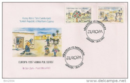 1997 Türk. Zypern Turquie  Adm. Chypre   Mi. 449-0  FDC Europa - 1997