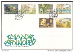 1997 Man  Mi. 716-21  FDC  Europa - 1997