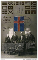 2015 Island Mi. Bl 62  Used    100 Jahre Frauenwahlrecht In Island - Usati