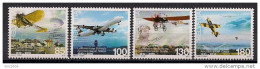 2010 Schweiz Mi. 2140-3  **MNH  100 Jahre Luftfahrt In Der Schweiz - Unused Stamps