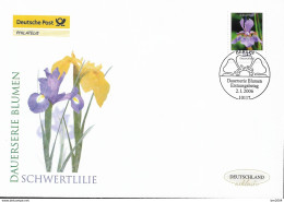 2006  Deutschland Allem. Fed. Mi. 2507 FDC  Blumen :  Schwertlilie (Iris Xiphium) - 2001-2010