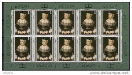 1996 Litauen Lietuva  Yv. 533  Mi. 608 **MNH Sheet - 1996