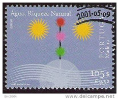 2001 Madeira Mi. 212 Used Europa: Lebensspender Wasser. - 2001