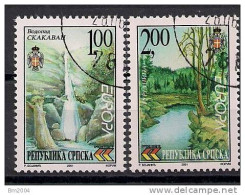 2001 Bosnien-Herzegowina  Bosna I Hercegovina  Serb. Rep.  Mi. 200-1 Used   Europa: Lebensspender Wasser. - 2001