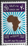 1972 Ägypten Mi.1093 **MNH   Afrikatag - Neufs