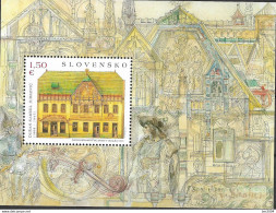 2015 Slowakei Mi. Bl. 47**MNH  Kunstwerke. - Unused Stamps