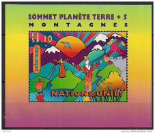 1997 UNO Genf Mi. Bl 9**MNH 5. Jahrestag Der Konferenz Der Vereinten Nationen über Umwelt Und Entwicklung - Unused Stamps