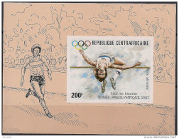 1987 Rep. Centrafricaine Mi. Bl 1283B **MNH Olympische Sommerspiele 1988, Seoul - Centrafricaine (République)