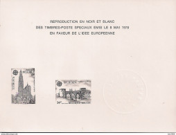 1978 Belgien MI. 1943-4 Mint Schwarzdruck - 1978