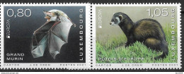 2021 Luxemburg Mi. 2264-5  **MNH    Europa: Gefährdete Wildtiere. - Unused Stamps