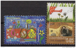 2014 Luxemburg Mi. 2015-6 **MNH    Kinder- Und Jugendmalwettbewerb Zum Thema „Lebensraum Boden - Ungebraucht