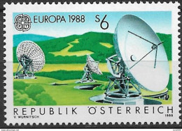 1988 Austria  Österreich Mi. 1922**MNH  Europa : Transport- Und Kommunikationsmittel - 1988