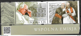 2020 Polen Polska  Mi. 5205 **MNH . 100. Geburtstag Von Papst Johannes Paul II. - Neufs