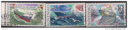 1994 Slowakei Mi. 213-5  Used Schiffe - Used Stamps