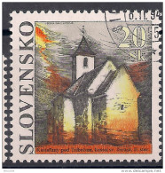 1994 Slowakei Mi. 205  Used   St.-Georgs-Kirche. - Gebraucht