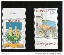 2001  Monaco  Yv. 2298-9  Mi. 2550-1** MNH - 2001