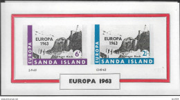1963 EUROPA SCOTLAND Sanda Island   Bloc  LOCAL MAIL**MNH - 1963