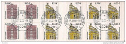 2002 Deutschland  Germany . Carnet  Mi. MH 50  FD-used Frankfurt 27.12.02  Sehenswürdigkeiten - 2001-2010