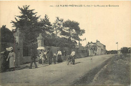 - Loire Atlantique -ref-C411- La Plaine Sur Mer - Préfailles - Village De Quirouard - Promenade à âne - - La-Plaine-sur-Mer