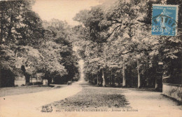 FRANCE - Forêt De Fontainebleau - Avenue De Barbizon - Carte Postale Ancienne - Fontainebleau