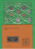 Italia Repubblica Serie 1984 Divisionale Zecca 10 Valori Italie Italy Set - Jahressets & Polierte Platten