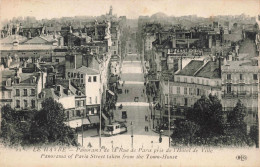 FRANCE - Le Havre - Panorama De La Rue De Paris Pris De L'Hôtel De Ville - Carte Postale Ancienne - Ohne Zuordnung