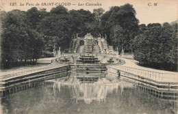 FRANCE - Le Parc De Saint Cloud - Les Cascades - CM - Carte Postale Ancienne - Saint Cloud