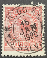 Bresil Brasil Brazil 1918 Liberté Liberty Liberta Sans Filigrane Without Watermark Yvert 155 O Used - Used Stamps